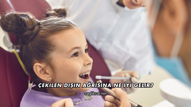 Çekilen Dişin Ağrısına Ne İyi Gelir?