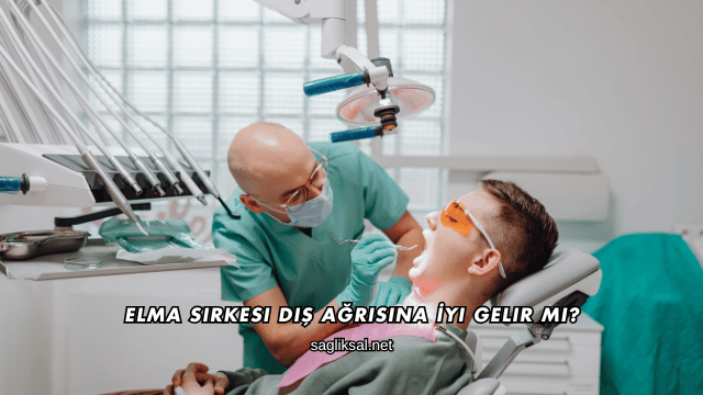 Elma Sirkesi Diş Ağrısına İyi Gelir mi?