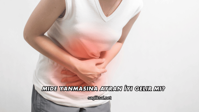 Mide Yanmasına Ayran İyi Gelir mi?