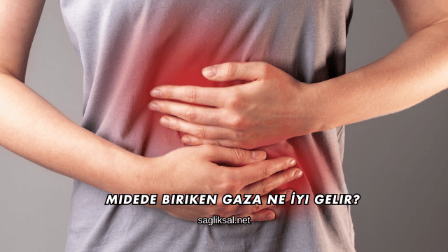 Midede Biriken Gaza Ne İyi Gelir