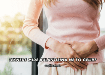 Teknede Mide Bulantısına Ne İyi Gelir?