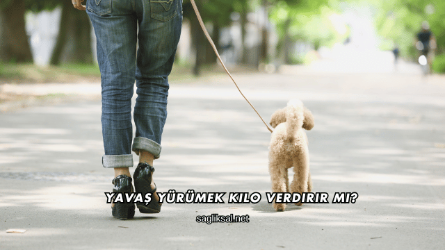 Yavaş Yürümek Kilo Verdirir mi?