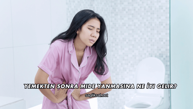 Yemekten Sonra Mide Yanmasına Ne İyi Gelir?